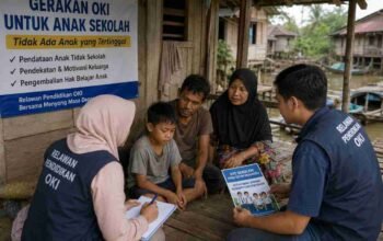 Tertinggi di Sumatera Selatan, Puluhan Ribu Anak Tidak Sekolah di OKI Jadi Target Relawan Pendidikan