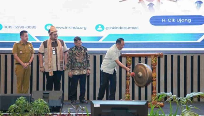 Tuan Rumah Munas 2026, Wagub Cik Ujang Ajak Inkindo Sumsel Perkuat Sinergi Infrastruktur