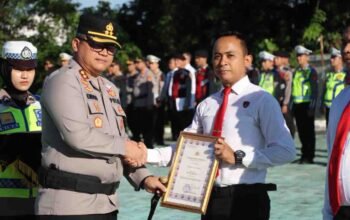 Ungkap Kasus Narkoba Berujung Penusukan, Personel Polres OKU Raih Penghargaan