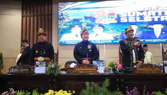 Usung Tema Sumsel Tangguh Maju Lebih Cepat, Gubernur Herman Deru Siapkan Dua Belas Program Prioritas Daerah