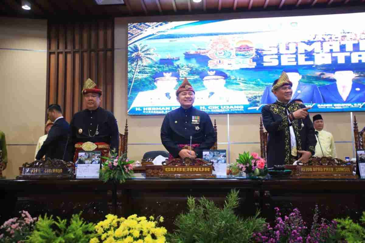 Usung Tema Sumsel Tangguh Maju Lebih Cepat, Gubernur Herman Deru Siapkan Dua Belas Program Prioritas Daerah