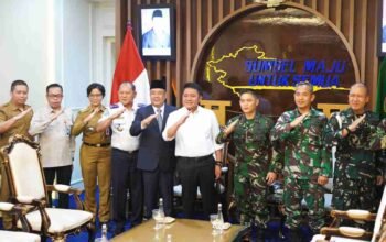 Apresiasi Dedikasi Danlanud Sri Mulyono Herlambang, Gubernur Sumsel Tekankan Keberlanjutan Sinergi Mitigasi Karhutla