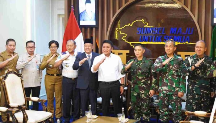 Apresiasi Dedikasi Danlanud Sri Mulyono Herlambang, Gubernur Sumsel Tekankan Keberlanjutan Sinergi Mitigasi Karhutla