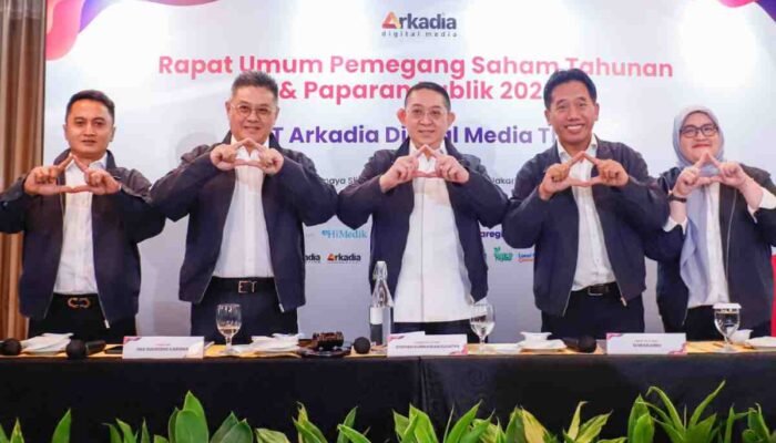 Arkadia Digital Media Bukukan Kenaikan Laba Bersih 45,1 Persen dan Pacu Inovasi AI