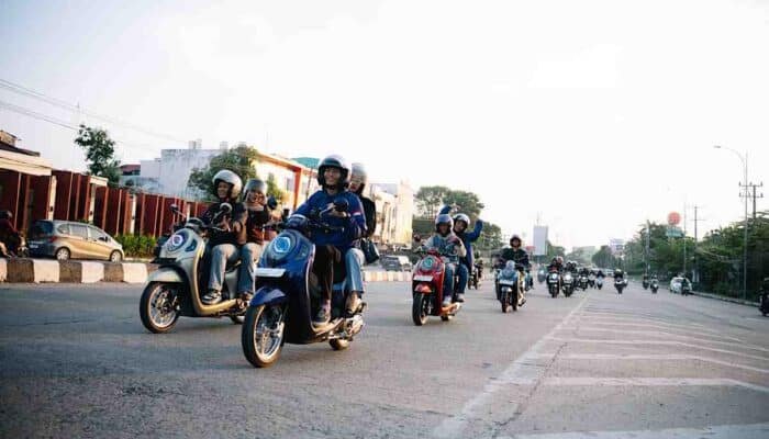 Astra Motor Sumsel Buka Ruang Kreatif Generasi Muda Bersama Honda Scoopy