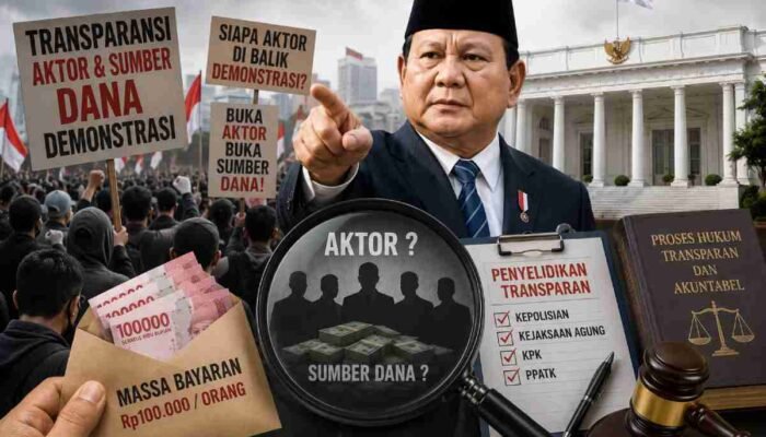 BaraNusa Minta Presiden Buka Aktor dan Sumber Dana Demonstrasi