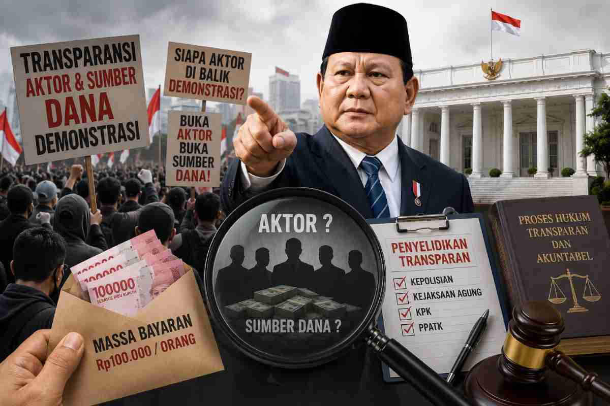 BaraNusa Minta Presiden Buka Aktor dan Sumber Dana Demonstrasi