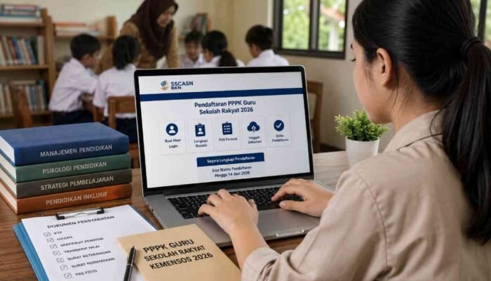 Batas Waktu Menipis, Cermati Titik Kritis Pendaftaran PPPK Guru Sekolah Rakyat 2026