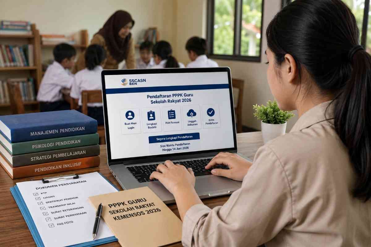 Batas Waktu Menipis, Cermati Titik Kritis Pendaftaran PPPK Guru Sekolah Rakyat 2026