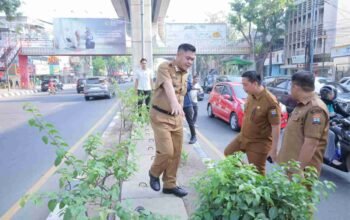 Bersolek Menjelang Hari, Jadi Pemkot Palembang Perindah Koridor Utama Kota