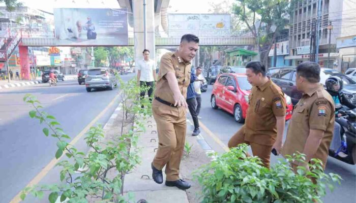 Bersolek Menjelang Hari, Jadi Pemkot Palembang Perindah Koridor Utama Kota