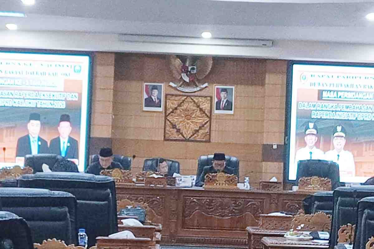 DPRD OKU Bentuk Tiga Pansus Guna Bahas Lima Raperda Strategis