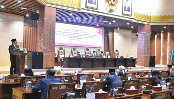 DPRD Sumsel Mulai Bahas Pertanggungjawaban APBD 2025, Pendapatan Daerah Tembus Rp10,06 Triliun