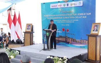 Gubernur Herman Deru Resmikan Empat Jembatan Strategis untuk Percepat Akses Wilayah di Ogan Komering Ilir