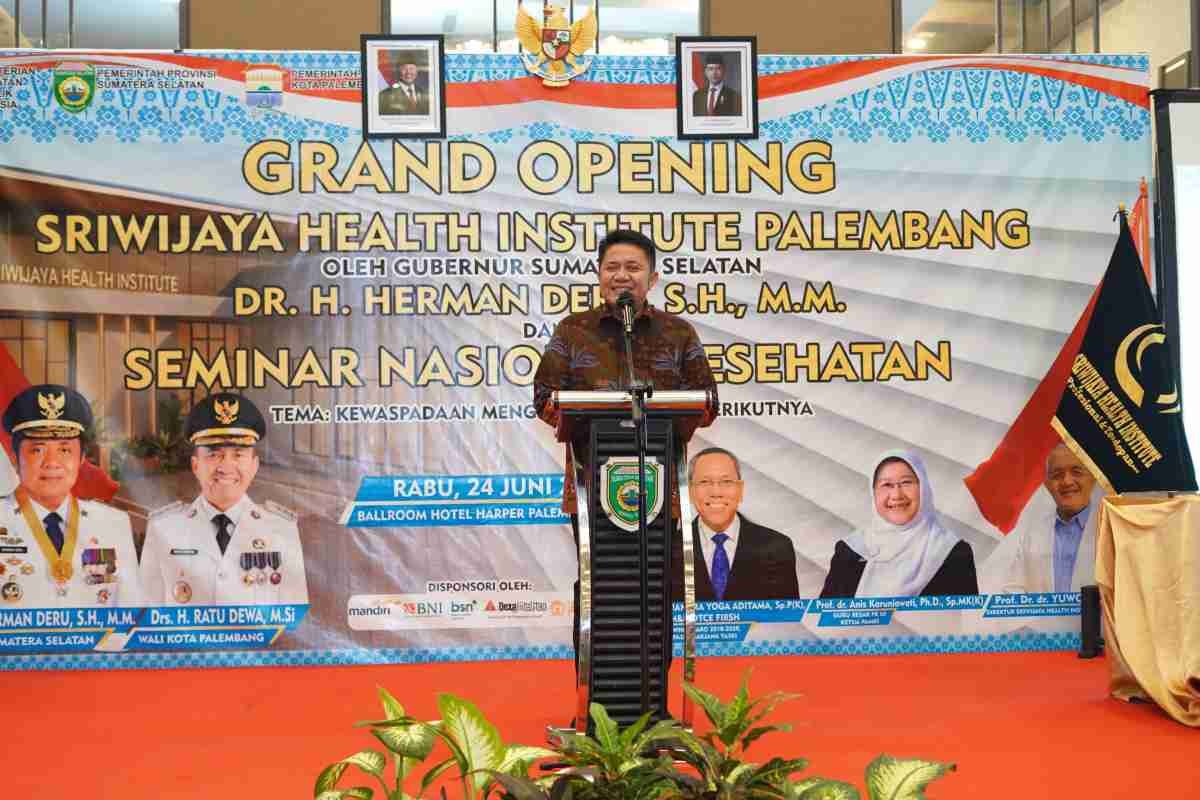Gubernur Sumsel Minta Keahlian Tenaga Kesehatan Diimbangi Keramahtamahan