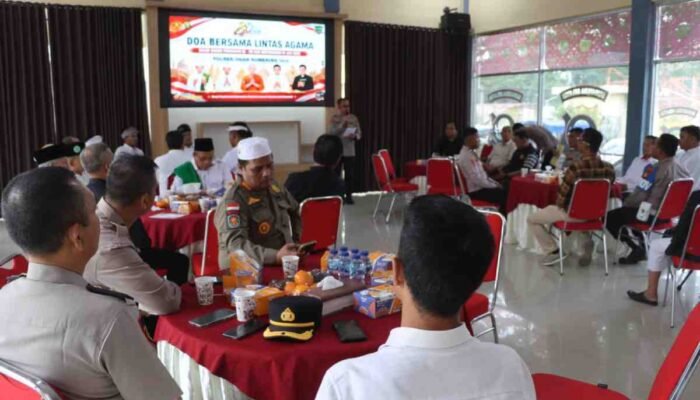Hari Bhayangkara ke-80, Polres OKU Gelar Doa Bersama Lintas Agama