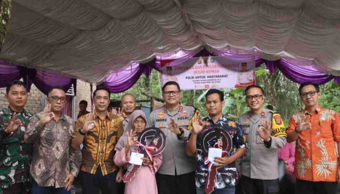 Hari Bhayangkara ke-80, Polres OKU Hadirkan Hunian Layak bagi Warga Kurang Mampu