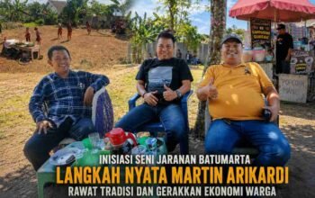 Inisiasi Seni Jaranan Batumarta, Langkah Nyata Martin Arikardi Rawat Tradisi dan Gerakkan Ekonomi Warga