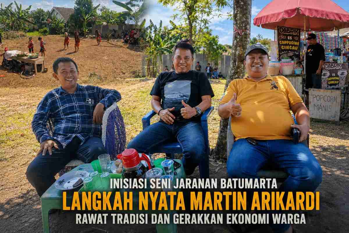 Inisiasi Seni Jaranan Batumarta, Langkah Nyata Martin Arikardi Rawat Tradisi dan Gerakkan Ekonomi Warga