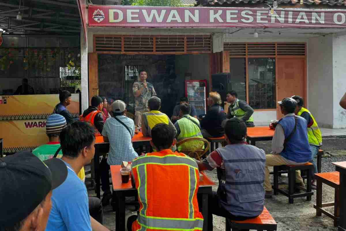 Inovasi Pelayanan Polres OKU Lewat Secangkir Kopi Bersama Komunitas Ojek Daring