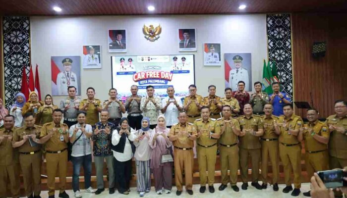Jadi Pusat Gaya Hidup Baru, Pemkot Palembang Siap Luncurkan Car Free Day Akhir Pekan Ini