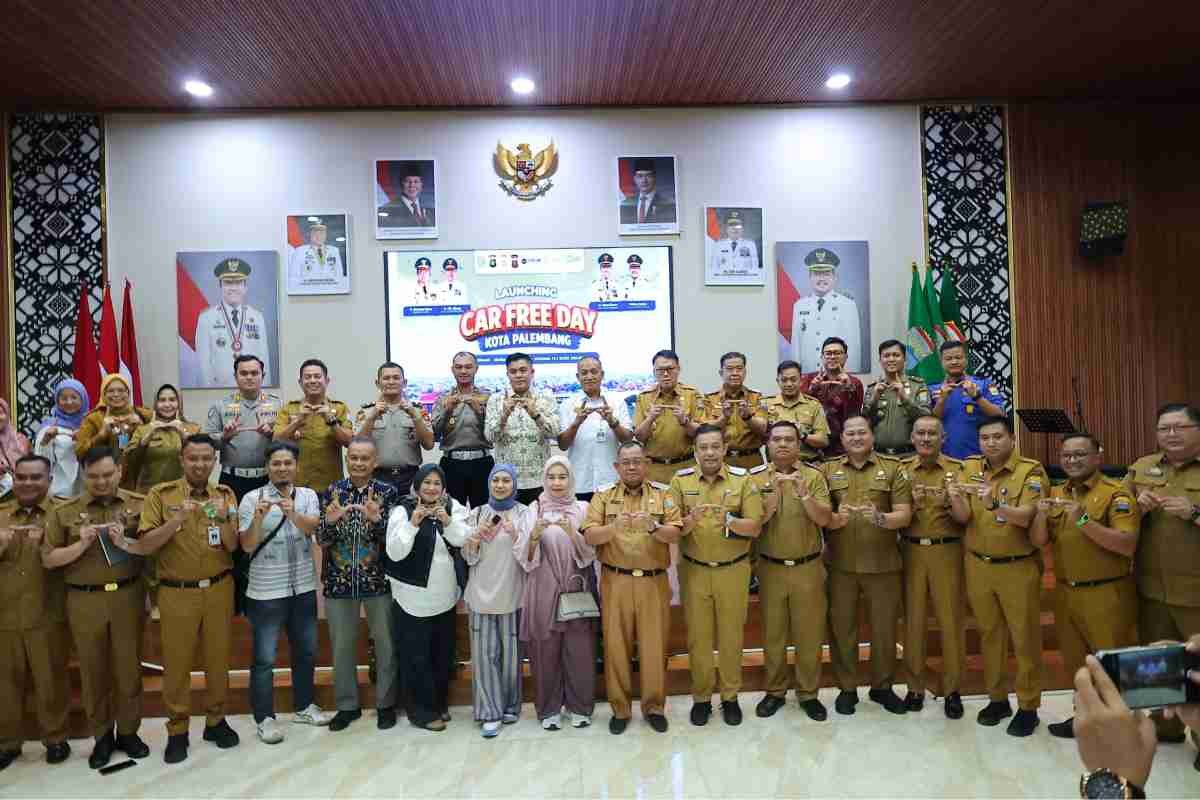 Jadi Pusat Gaya Hidup Baru, Pemkot Palembang Siap Luncurkan Car Free Day Akhir Pekan Ini