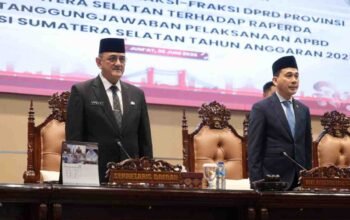 Kawal Raperda APBD 2025, Sekda dan Kepala OPD Sumsel Serap Masukan Fraksi DPRD