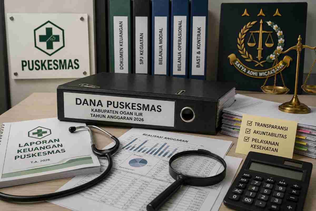 Kejari Ogan Ilir Periksa Seluruh Kepala Puskesmas Terkait Pengelolaan Anggaran