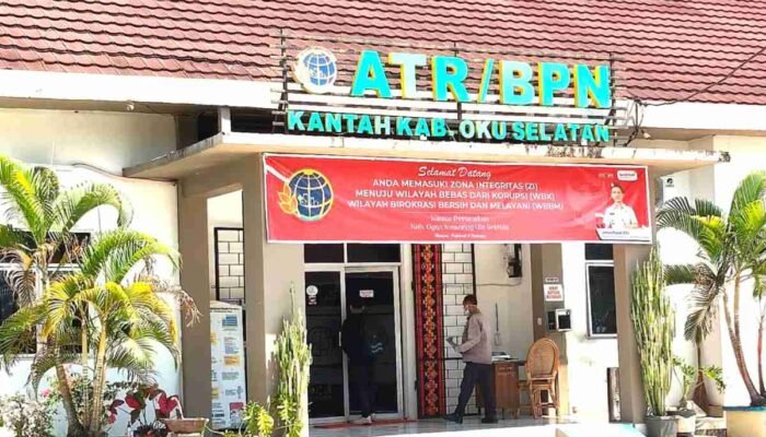 Klaim Siap Layani Warga, Kantor BPN OKU Selatan Malah Kosong Melompong