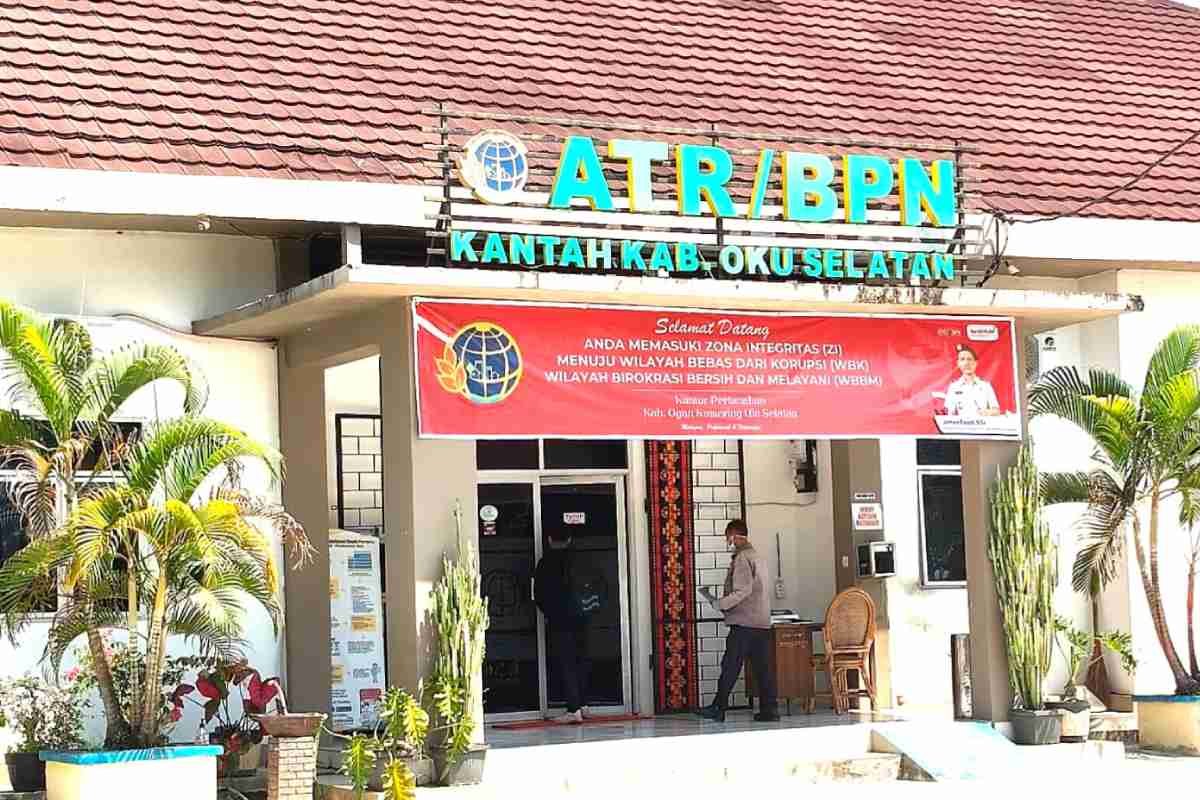 Klaim Siap Layani Warga, Kantor BPN OKU Selatan Malah Kosong Melompong