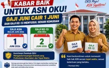 Komitmen Pemkab OKU Cairkan Gaji Reguler dan Gaji ke-13 ASN Berurutan di Awal Juni