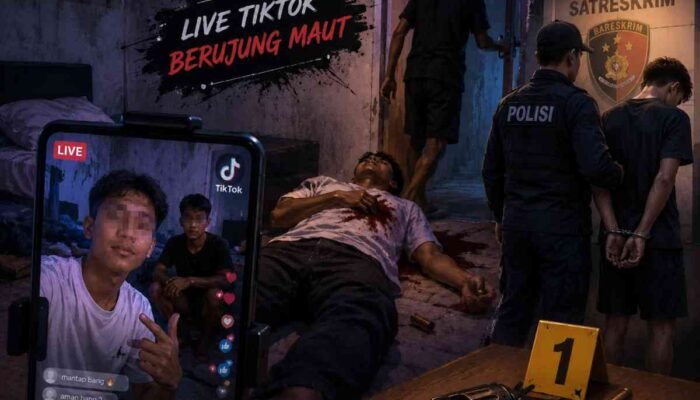Live TikTok Berujung Maut di Ogan Komering Ilir