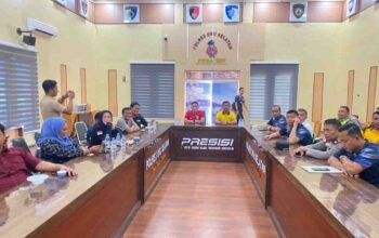 Memanfaatkan Demam Piala Dunia, Polres OKU Selatan Membangun Ruang Setara Bersama Jurnalis dan Warga