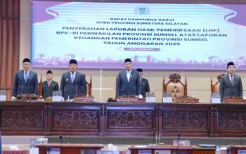 Menerima Laporan Hasil Pemeriksaan BPK, DPRD Sumsel Memperketat Pengawasan Fungsi Anggaran Daerah