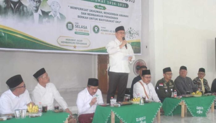 Menghadiri Konfercab PCNU, Wakil Bupati OKU Mengajak Ormas Keagamaan Memperkuat Kolaborasi Pembangunan Daerah