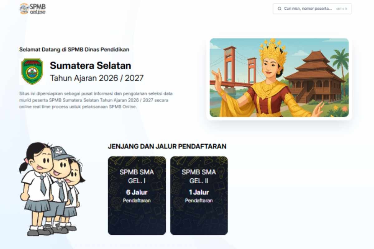 Menguji Transparansi Pintu Tunggal, Hasil Seleksi Digital SPMB SMA Sumatera Selatan Resmi Diumumkan