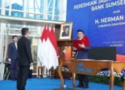 Muhamad Suryadi Resmi Nahkodai Bank Sumsel Babel, Gubernur Herman Deru Tekankan Misi Ekspansi Bisnis