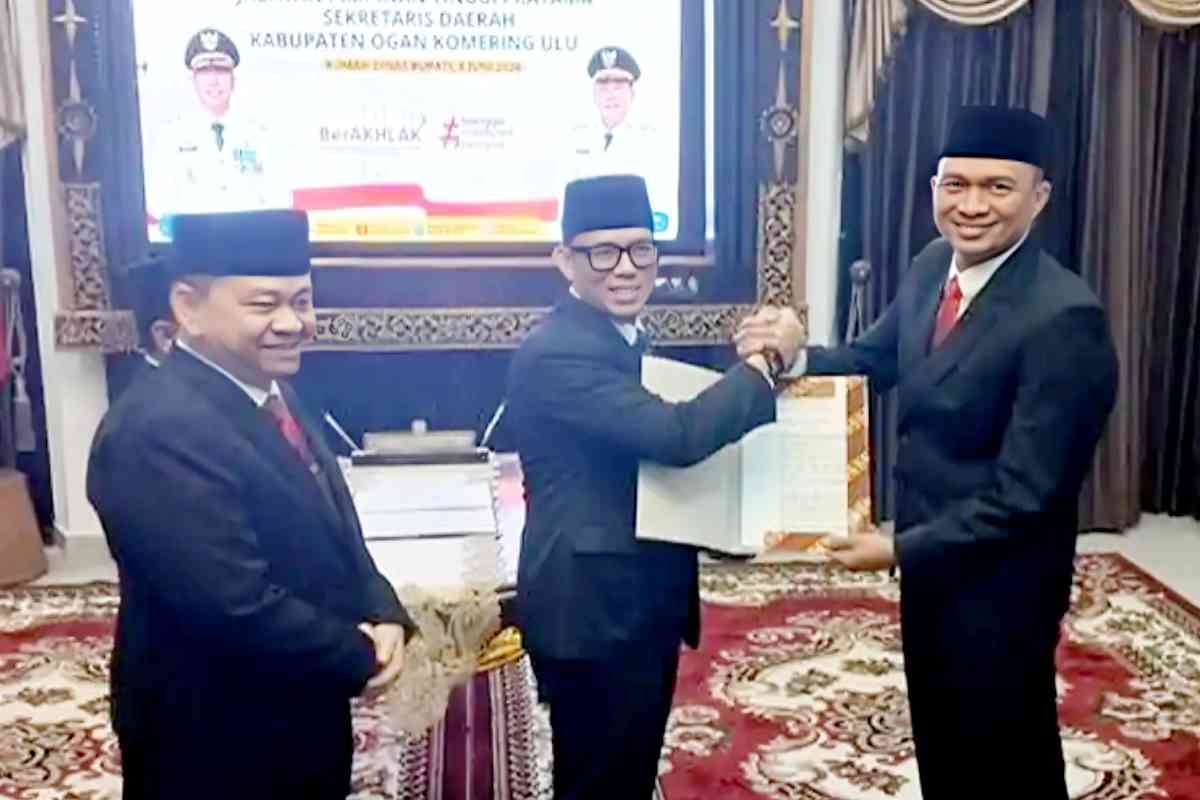 Nakhoda Baru Birokrasi Ogan Komering Ulu Alva Elan Resmi Mengemban Amanah Puncak Karier ASN