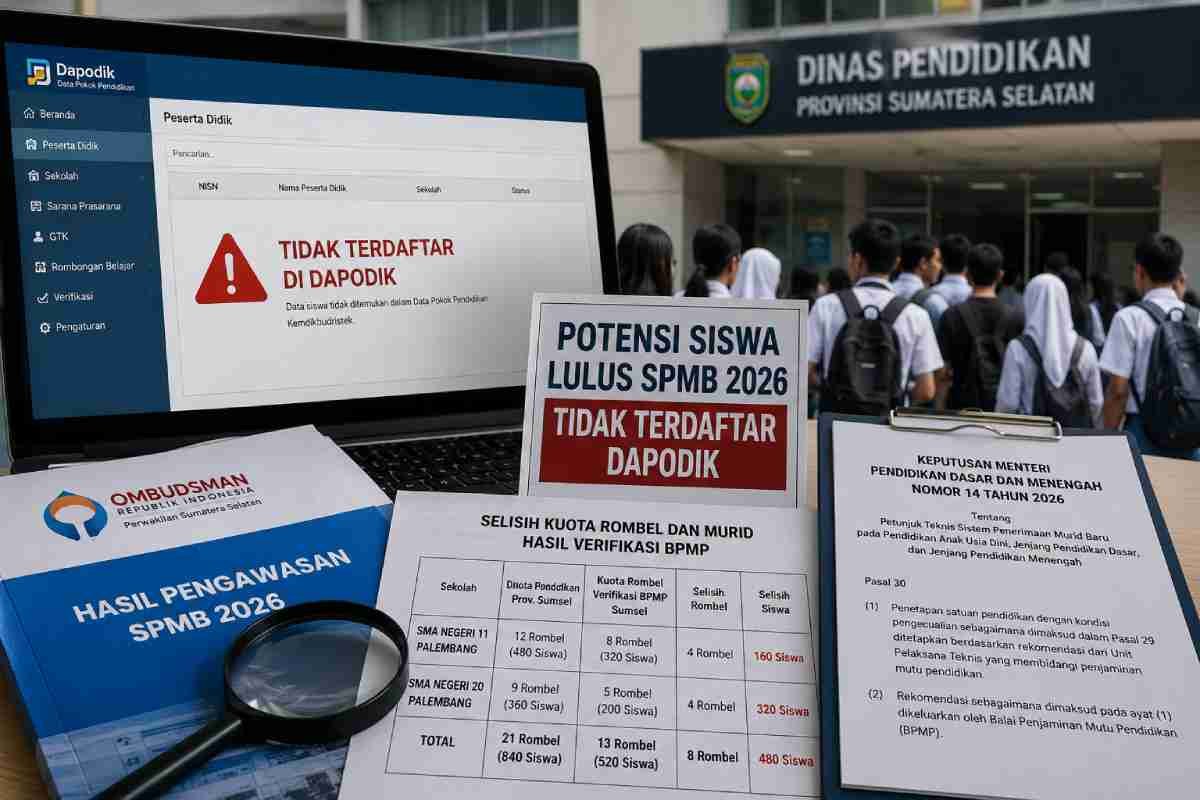 Ombudsman Temukan Potensi Siswa Lulus SPMB Tak Terdaftar Dapodik