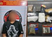 Paket Ekspedisi Lintas Provinsi Selundupkan Ganja dan Sabu di Baturaja