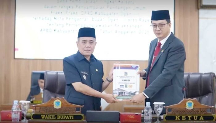 Paripurna APBD Ogan Ilir 2025, Fraksi DPRD Berikan Catatan Strategis ke Pemkab
