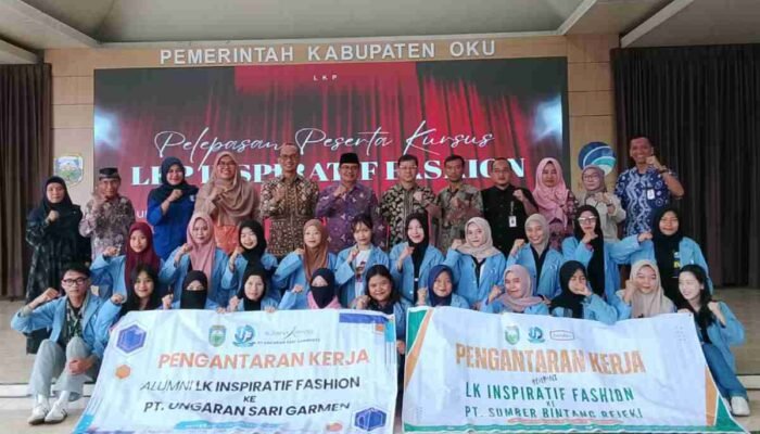 Pemkab OKU Berangkatkan 21 Tenaga Kerja ke Semarang, Bidik 1.000 Lulusan Terampil pada 2026