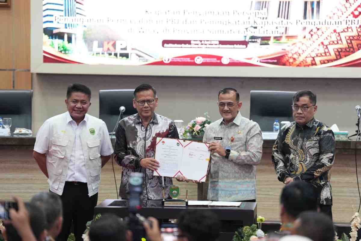 Pemprov Sumsel Gandeng KPK Bersihkan Proyek Pengadaan dari Praktik Lancung dan Perkuat Sistem Aduan Masyarakat