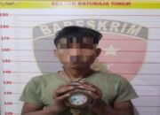 Pencuri Meteran Air di Baturaja Timur Ditangkap