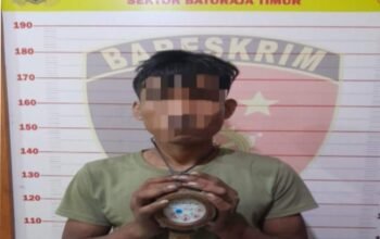 Pencuri Meteran Air di Baturaja Timur Ditangkap