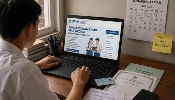 Pendaftaran Seleksi Masuk SMA di Sumatera Selatan Ditutup Hari Ini