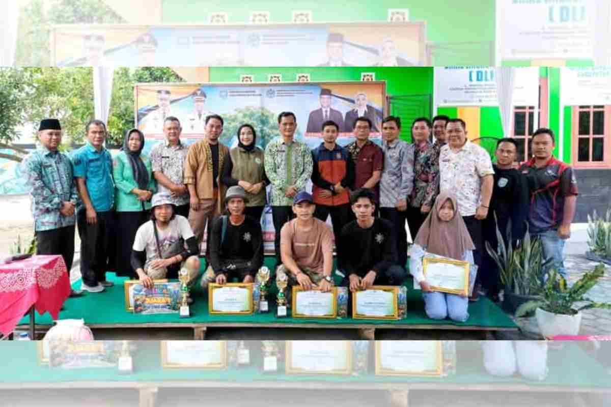 Pesan Iklim Lewat Goresan Cantik Mural Pemuda Ogan Komering Ulu Selatan