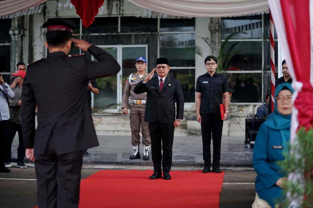 Pimpin Upacara Hari Lahir Pancasila, Wakil Bupati OKU Ajak Warga Bumikan Nilai Pemersatu Bangsa
