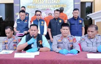 Polres OKU Tangkap Empat Pencuri dan Perketat Patroli Pedesaan