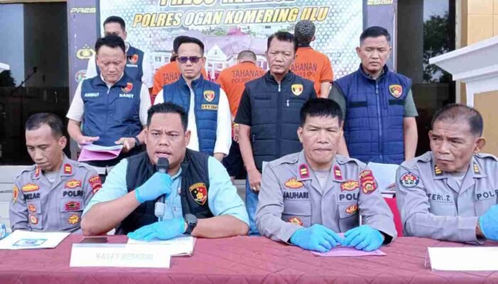Polres OKU Bongkar Empat Kasus Pencurian dan Tangkap Tiga Pelaku